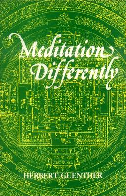 Book cover for Meditation Differently