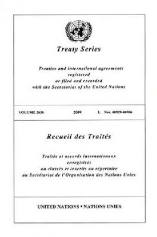 Cover of Treaty Series 2636