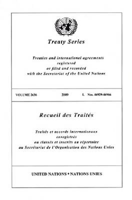 Book cover for Treaty Series 2636