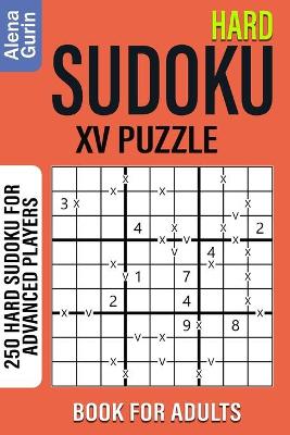 Book cover for Hard Sudoku XV Puzzle Book for Adults