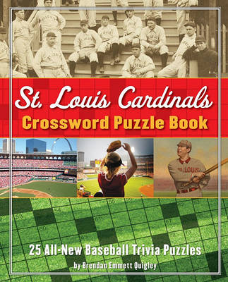 Book cover for St Louis Cardinals Crossword Puzzle Book