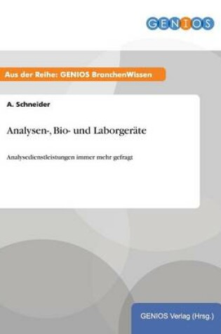 Cover of Analysen-, Bio- und Laborgerate