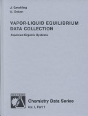 Cover of Vapor-Liquid Equilibrium Data Collection Tables & Diagrams of Data for Binary & Multicomponent Mixtures Up to Moderate Pressures; Constants of Correla