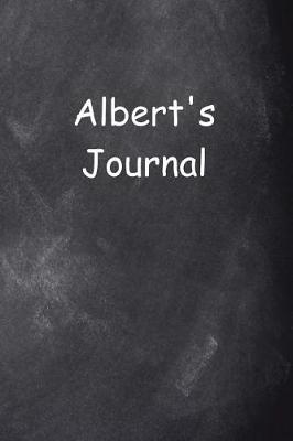 Cover of Albert Personalized Name Journal Custom Name Gift Idea Albert