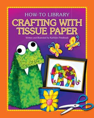 Book cover for Crafting with Tissue Paper