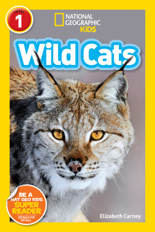 Book cover for National Geographic Readers: Wild Cats (Level 1)