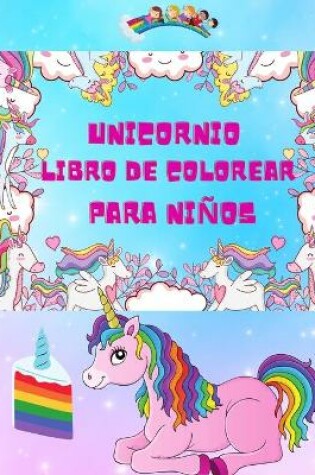 Cover of Unicornio Libro de Colorear para Niños