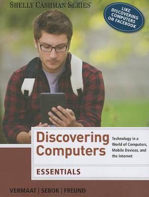 Book cover for Discovering Computers, Essentials