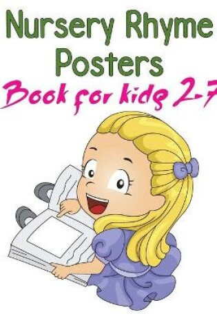 Cover of Nursery Rhymes Posters Book for kids 2-7