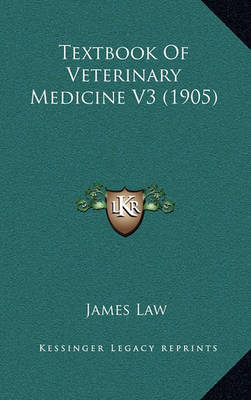 Book cover for Textbook of Veterinary Medicine V3 (1905)