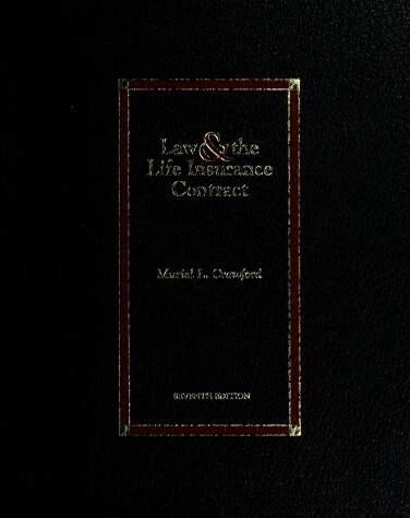 Book cover for Law Life Ins Contract