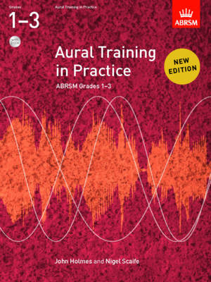 Book cover for Aural Training in Practice, Abrsm Grades 1-3