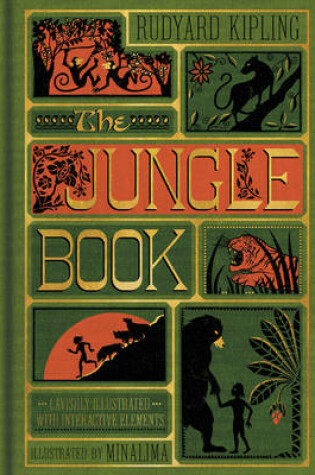 Cover of The Jungle Book(Illustrated with Interactive Elements)