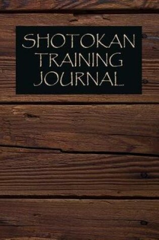 Cover of Shotokan Training Journal