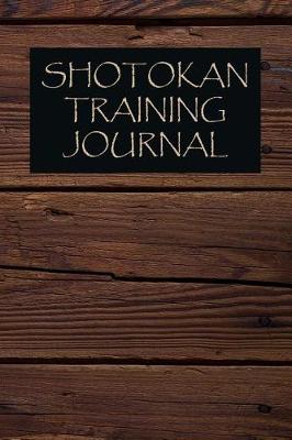 Book cover for Shotokan Training Journal