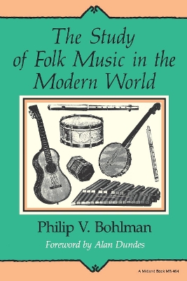 Book cover for The Study of Folk Music in the Modern World