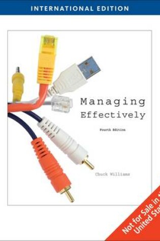 Cover of Managing Effectively