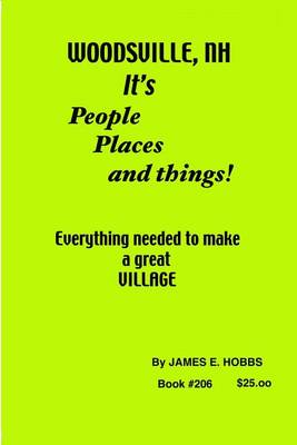 Book cover for Woodsville, it's people Places and Thngs