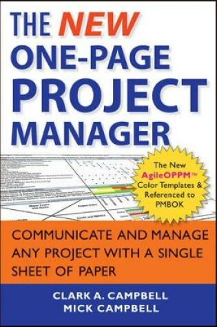 Cover of The New One-Page Project Manager