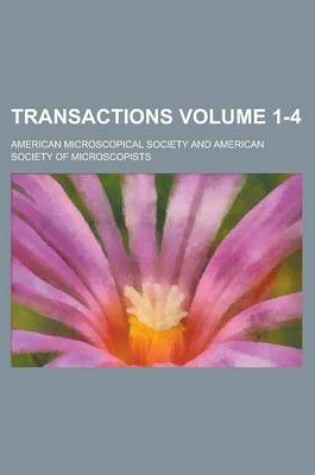 Cover of Transactions Volume 1-4