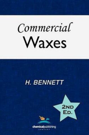 Cover of Commercial Waxes, Second Edition