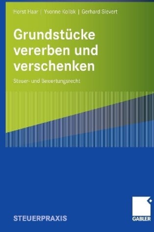 Cover of Grundstücke vererben und verschenken