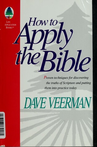 Cover of How to Apply the Bible