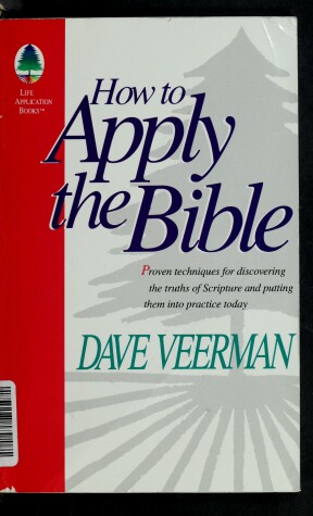 Book cover for How to Apply the Bible