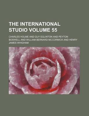 Book cover for The International Studio Volume 55