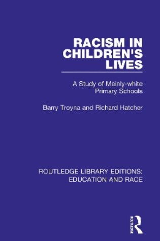 Cover of Racism in Children's Lives