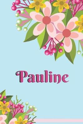 Book cover for Pauline Personalized Blank Lined Journal Notebook