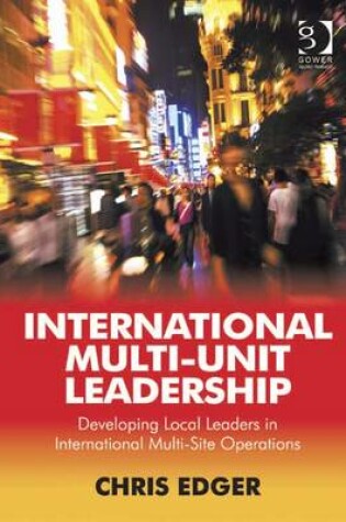 Cover of International Multi-Unit Leadership