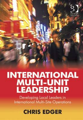 Book cover for International Multi-Unit Leadership