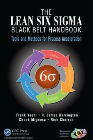 Cover of Lean Six SIGMA Black Belt Handbook