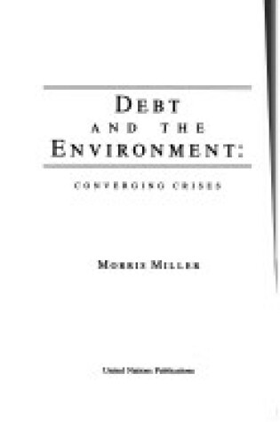 Cover of Debt and the Environment