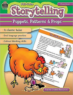 Book cover for Storytelling: Puppets, Patterns & Props