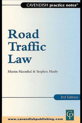 Book cover for Practice Notes on Road Traffic Law 2/E