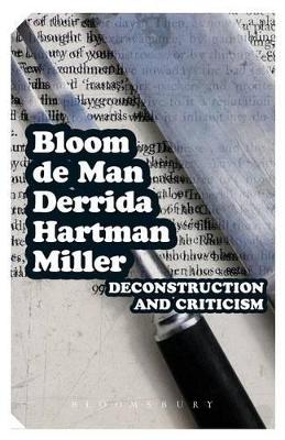 Book cover for Deconstruction and Criticism