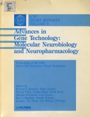 Cover of Advances in Gene Technology