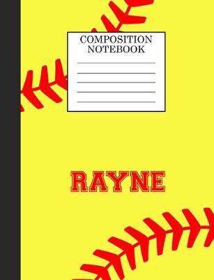 Book cover for Rayne Composition Notebook