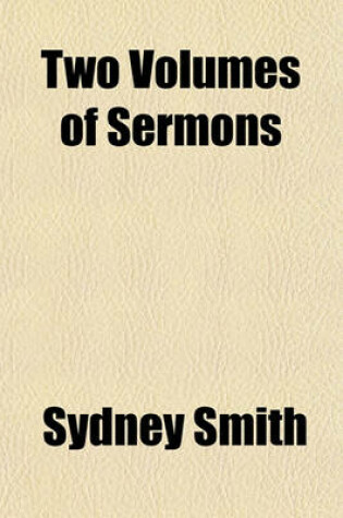 Cover of Two Volumes of Sermons