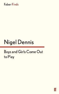 Book cover for Boys and Girls Come Out to Play