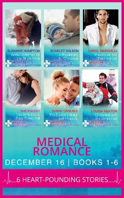 Book cover for Medical Romance December 2016 Books 1-6