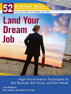 Book cover for Land Your Dream Job (52 Brilliant Ideas)