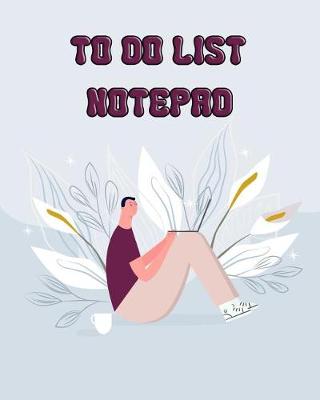 Book cover for To Do List Notepad