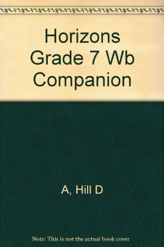 Book cover for Horizons Grade 7 Workbook Companion