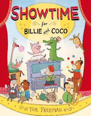 Book cover for Showtime for Billie and Coco