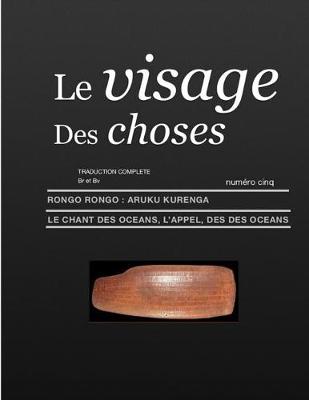 Book cover for Le Visage Des Choses