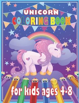 Cover of Unicorn Coloring Book