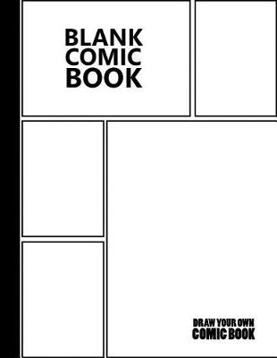 Book cover for Blank Comic Book